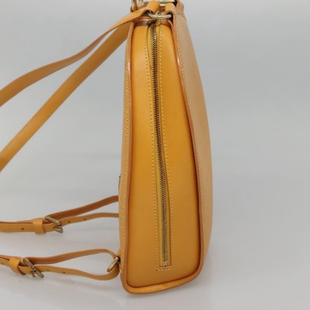 LOUIS VUITTON Epi Mabillon Backpack Yellow M52239 LV Auth ep10799 - Picture 5 of 16
